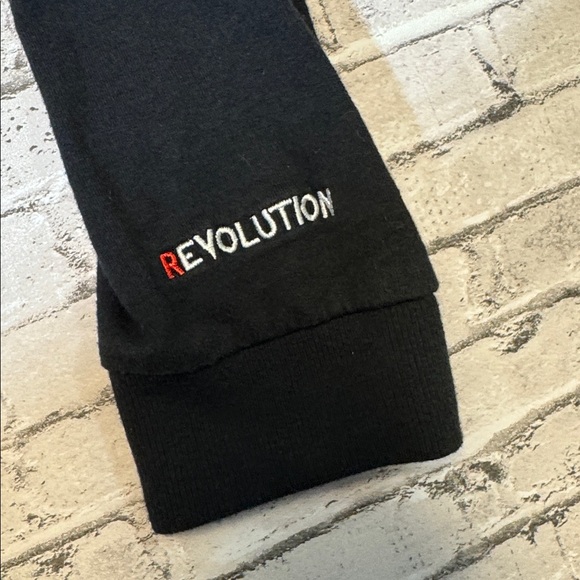 Marine Layer mens M Medium black solid cotton modal full zip hoodie EUC - Picture 4 of 8